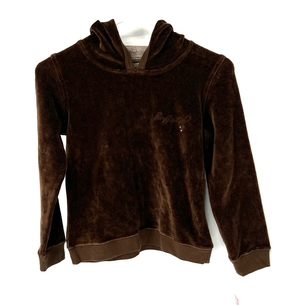 Buffalo David Bitton NWT girls velour Hoodie size 7/8